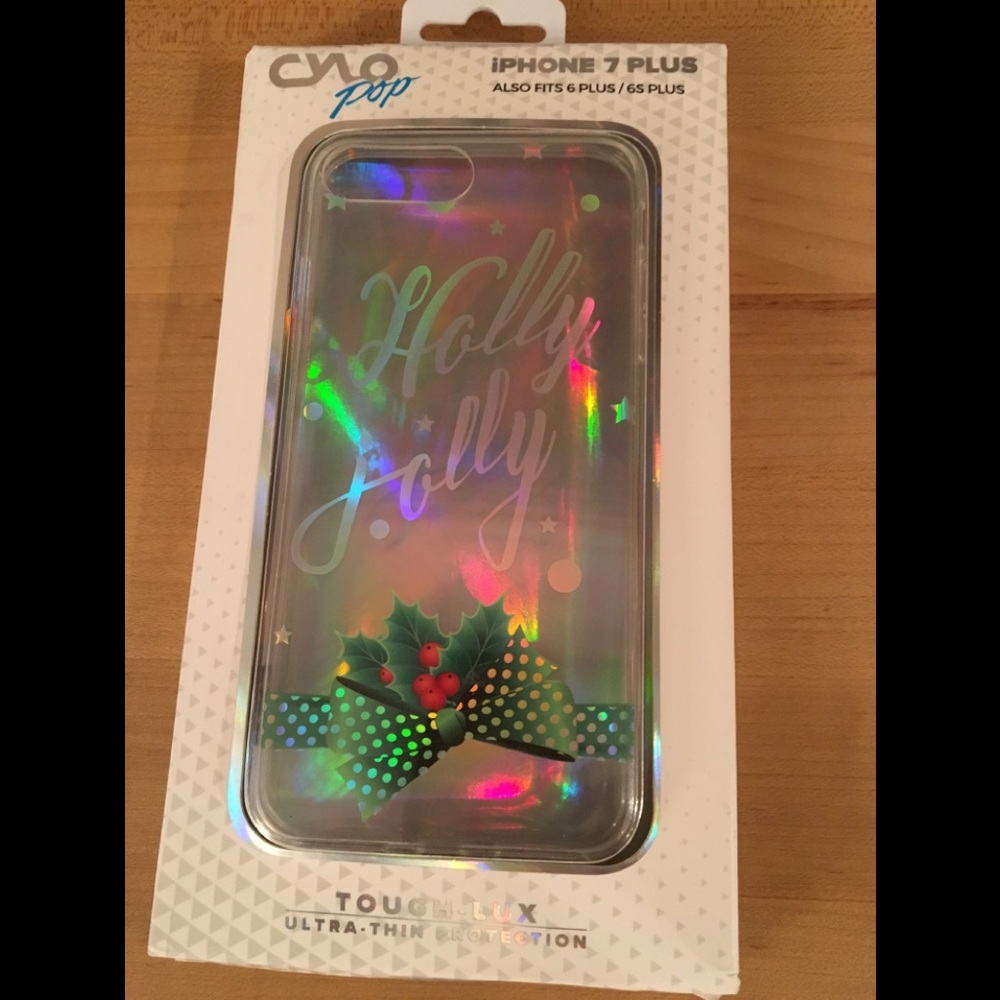 🎁NWT Cylo POP ‘Holly Jolly’ IPhone 7 Plus Case
